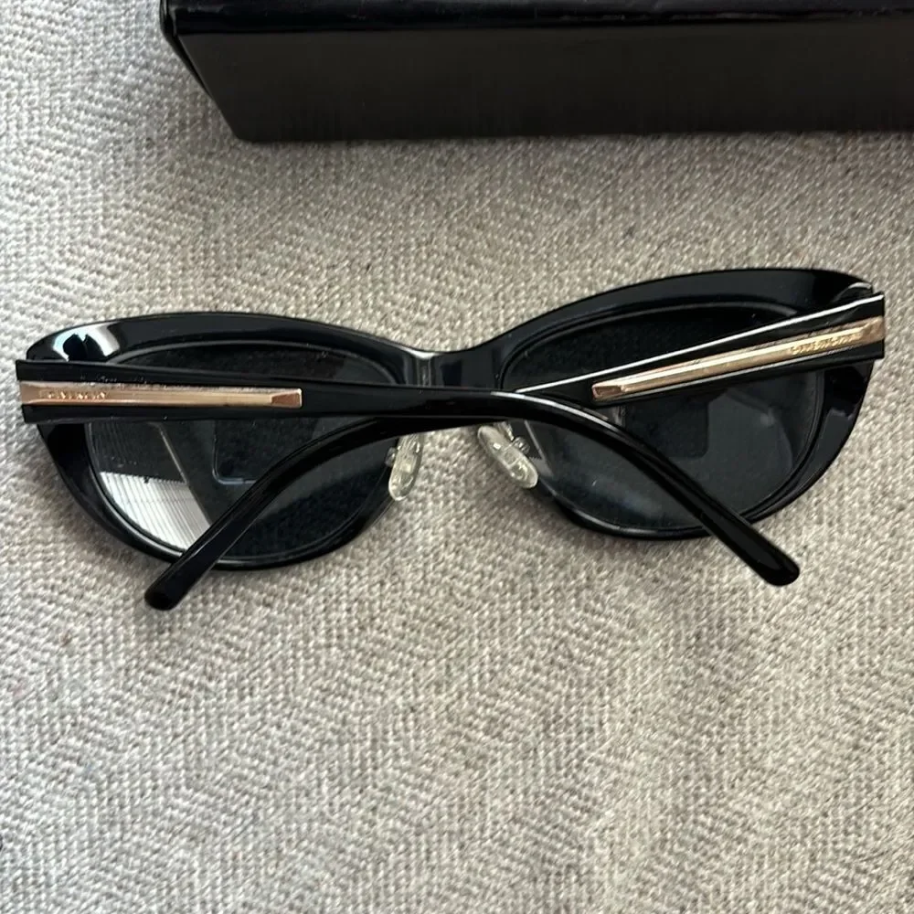 Givenchy SGV 766 56 17 COL. 9X5P Cat Eye Authentic Animal Print in Original Box!